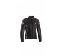 Ixon Ilana Evo Veste textile de moto pour dames, noir-gris-or, taille L pour femmes