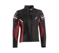 Ixon Ilana Evo Veste textile de moto pour dames, noir-rouge, taille S pour femmes