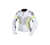 Blouson Moto Femme iXS Sport Trigonis-Air Gris/JauneM Gris,Jaune