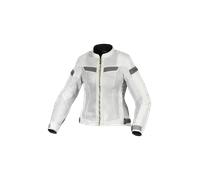 Macna Velotura Veste textile de moto pour femmes, gris, taille XS