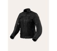 Blouson Moto Femme Rev' It Eclipse 2 Ladies Été Noir Ventilée Protections Revit