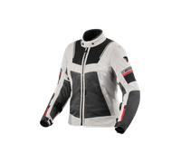 REV'IT! Veste moto textile Tornado 4 H2O imperméable Noir-Argent Taille 36 Femme
