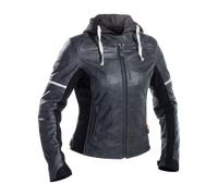 Richa Toulon 2 Veste en cuir de moto pour dames, gris, taille 44 pour femmes