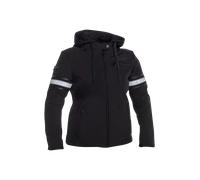Richa Toulon 2 Softshell imperméable à l’eau dames moto textile veste, noir, taille M pour femmes