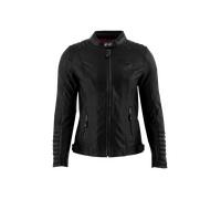 Blouson Moto Femme Rusty Stitches Amanda Noir40 Noir