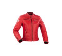 Blouson Moto Femme Segura Lady Funky Rouge/BlancM Rouge,Blanc