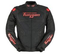 Furygan Blouson moto Atom Vented Evo - veste textile ventilée perforée - Noir/Rouge M Homme