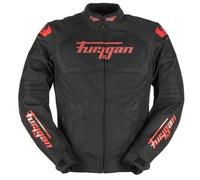 Furygan Blouson moto Atom Vented Evo - veste textile ventilée perforée - Noir/Rouge M Homme