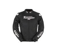 Furygan Atom Vented Evo, veste en textile L Noir/Blanc Noir/Blanc