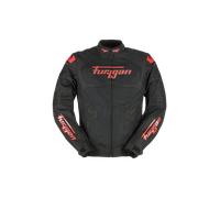 Furygan Atom Vented Evo Veste, Noir-Rouge, 2XL Men's