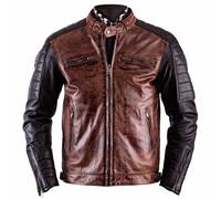 Blouson Moto Helstons CRUISER - cuir RAG