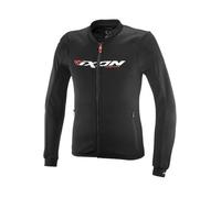 Ixon Arma Veste textile de moto, noir-blanc-rouge, taille L pour homme