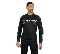 Ixon Ionix Blouson textile de moto, noir-blanc, taille XL pour homme