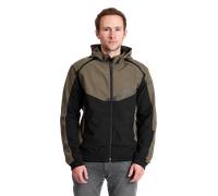 Ixon Section Blouson textile de moto, vert-brun, taille XL pour homme
