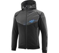 Blouson Moto Ixon Section Noir/Anthracite/BleuL Noir,Anthracite,Bleu