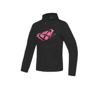 Ixon Touchdown noir/rose Mesdames Moto Textile Veste, noir-rose, taille 3XL pour femmes