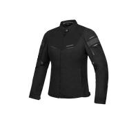 Ixon Wilana Veste textile imperméable à l’eau pour dames de moto, noir, taille 3XL pour femmes