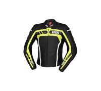 IXS Sport RS-600 1.0 Veste en cuir de moto, noir-jaune, taille 50