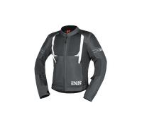 IXS Trigonis-Air, veste en textile L Gris Foncé/Gris/Blanc Gris Foncé/Gris/Blanc