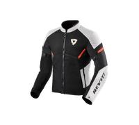 Revit GT-R Air 3, veste en textile 3XL Noir/Blanc/Rouge Néon Noir/Blanc/Rouge Néon