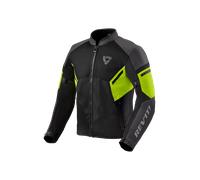 Revit GT-R Air 3, veste en textile XL Noir/Jaune Néon Noir/Jaune Néon