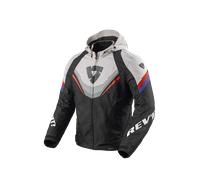 Blouson Moto REV'IT! Quantum 3 H2O Noir/Gris ClairM Noir,Gris Clair