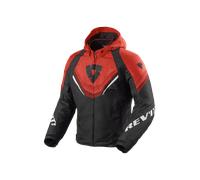 Blouson Moto REV'IT! Quantum 3 H2O Noir/RougeS Noir,Rouge