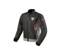 Blouson Moto Rev'It! Torque 2 H2O Gris/RougeXL Gris,Rouge