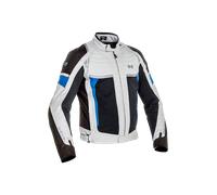 Richa Airstream-X Veste textile de moto imperméable, noir-gris, taille XL pour homme