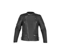 Richa Camden Blouson en cuir de moto, noir, taille 50 pour homme