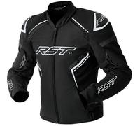 RST S1 D3O Veste textile moto imperméable, Noir/Blanc, Taille 50