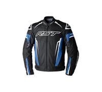 RST TracTech Evo 5, veste textile imperméable S Noir/Bleu Noir/Bleu