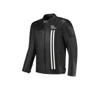 Blouson Moto Rusty Stitches Cooper Noir/BlancM Noir,Blanc