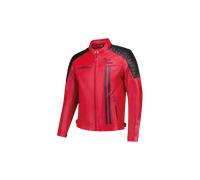 Blouson Moto Rusty Stitches Cooper Rouge/NoirL Rouge,Noir
