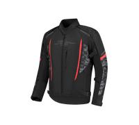 Blouson Moto Rusty Stitches Pete Noir/Pixel/RougeXL Noir,Pixel,Rouge