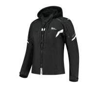Blouson Moto Rusty Stitches Taylor Noir/Blanc46 Noir,Blanc