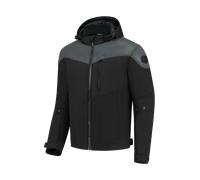 Blouson Moto Rusty Stitches William Noir/Reflet d'huileL Noir,Reflet d'huile