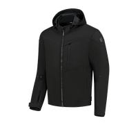 Rusty Stitches William, veste en textile XXL Noir Noir