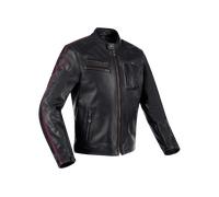 Blouson Moto Segura Devon Noir/BordeauxL Noir,Bordeaux