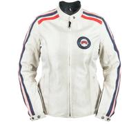 Blouson moto tissu mesh Helstons jade Blanc M