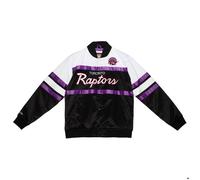 Blouson NBA Toronto Raptors Mitchell & Ness Special Script Heavyweight Satin Violet-Noir-L XL
