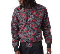 Blouson New Era Chicago Bulls Logo Print - Noir - Homme S