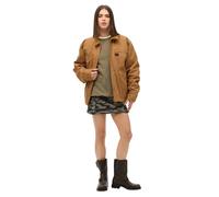 Blouson oversize femme Superdry Surplus Ranch Marron 2XL