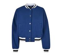 Urban Classics Ladies Oversized College Sweat Jacket Spaceblue Taille: S | Blousons d'aviateurs Outlet | Femme | Bleu