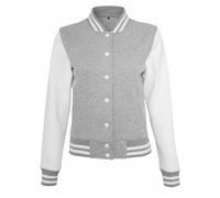 Blouson - perfecto - bomber Build your brand - BY027-00659-0054 - Ladies Sweat College Jacket Veste Varsity Femme XL