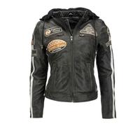 Blouson - perfecto - bomber Urban leather - UR-410 - UR-01 58 Veste pour Homme M