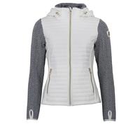 Blouson polaire à capuche démontable et empiècements matelassés femme Peak Mountain Andomo 2XL