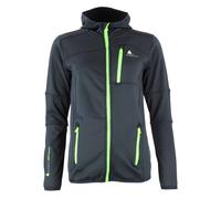 Blouson Polarshell Garçon Ecampus Noir/vert 10A