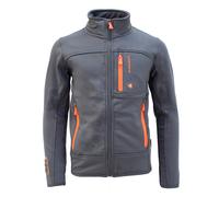Blouson Polarshell Garçon Ecanton Gris 16A