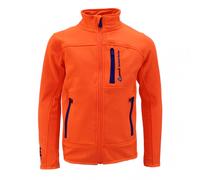 Blouson Polarshell Garçon Ecanton Orange 10A